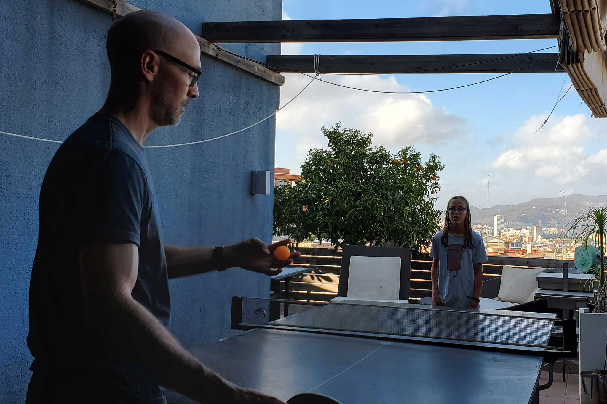 Terrace ping-pong